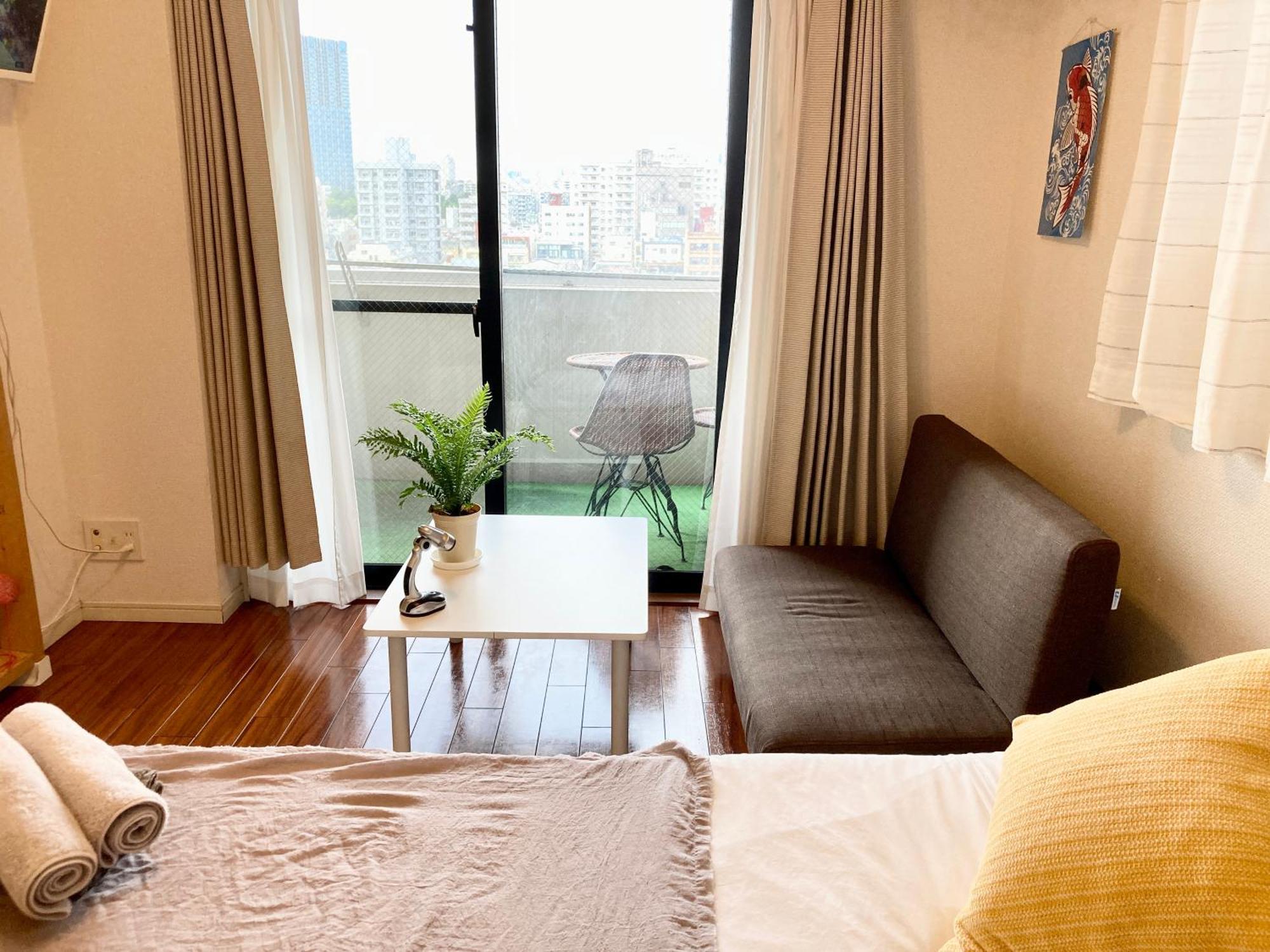Miko'S Apartment, Iconic Shinjuku, Tokyo, 10Th Fl, Skyscraper View, Korean Town, 3Min To Higashi-Shinjuku Sta Dış mekan fotoğraf